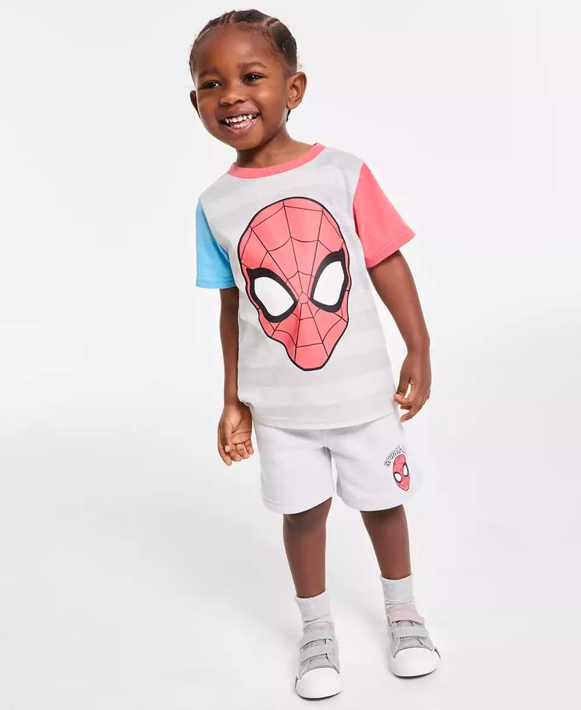 Spider-Man Toddler Boys I'm Amazing Short-Sleeve T-Shirt & Shorts, 2 Piece Set