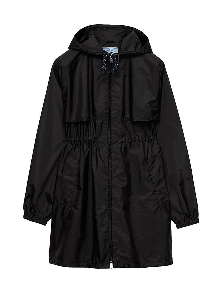 Prada ORANGE RAINCOAT IN LIGHTWEIGHT RE-NYLON - BeyondStyle
