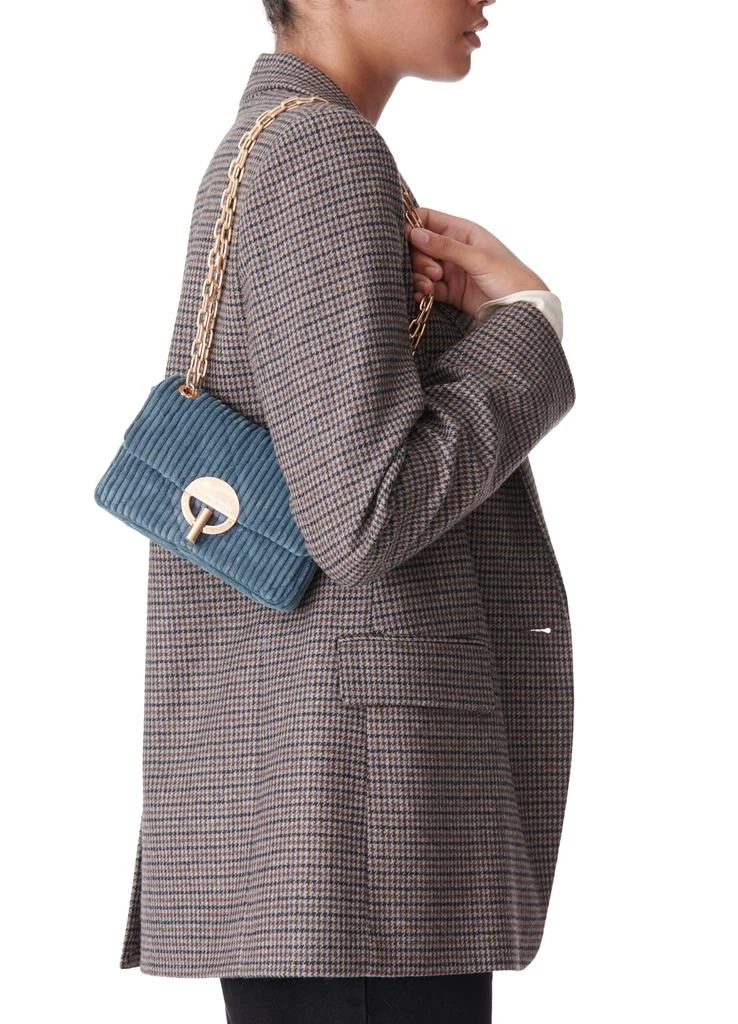 VANESSA BRUNO Nano Moon Bag in Corduroy 6