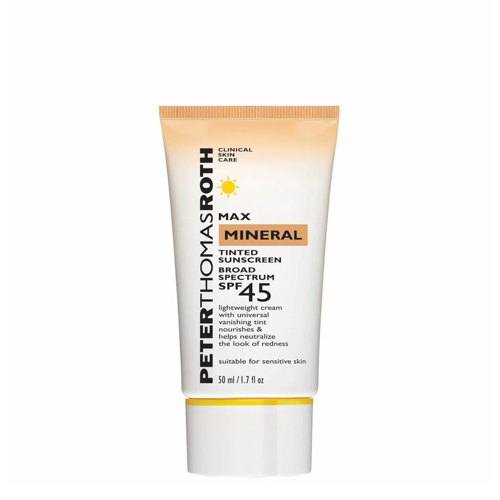 Peter Thomas Roth Peter Thomas Roth Max Mineral Tinted Sunscreen Broad Spectrum SPF 45 UVAUVB Protective Lotion 1.7 fl. oz. 1