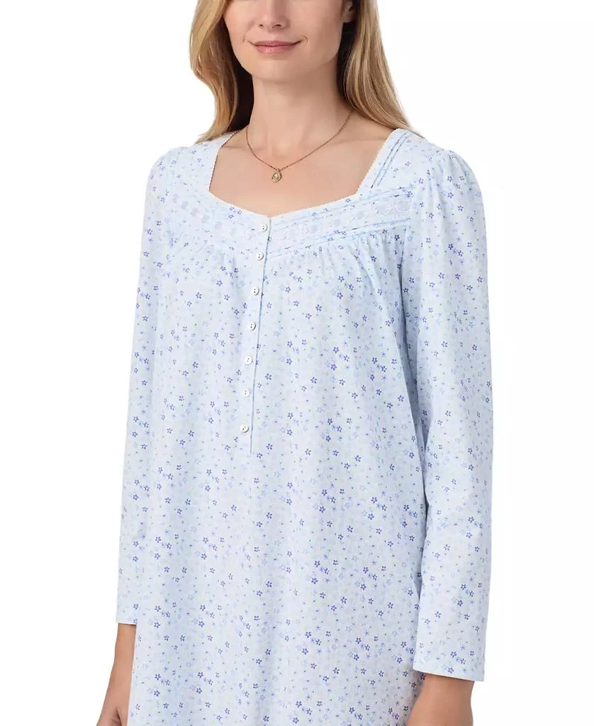 Eileen West Women's Cotton Ditsy Floral Nightgown 3