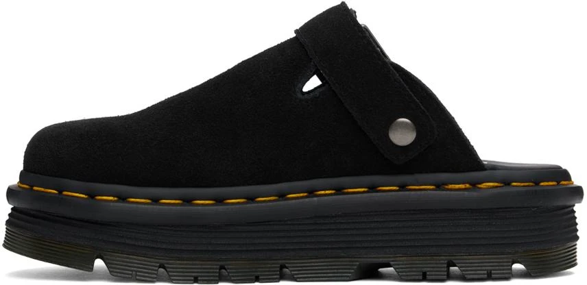 Dr. Martens Black ZebZag Mules 3