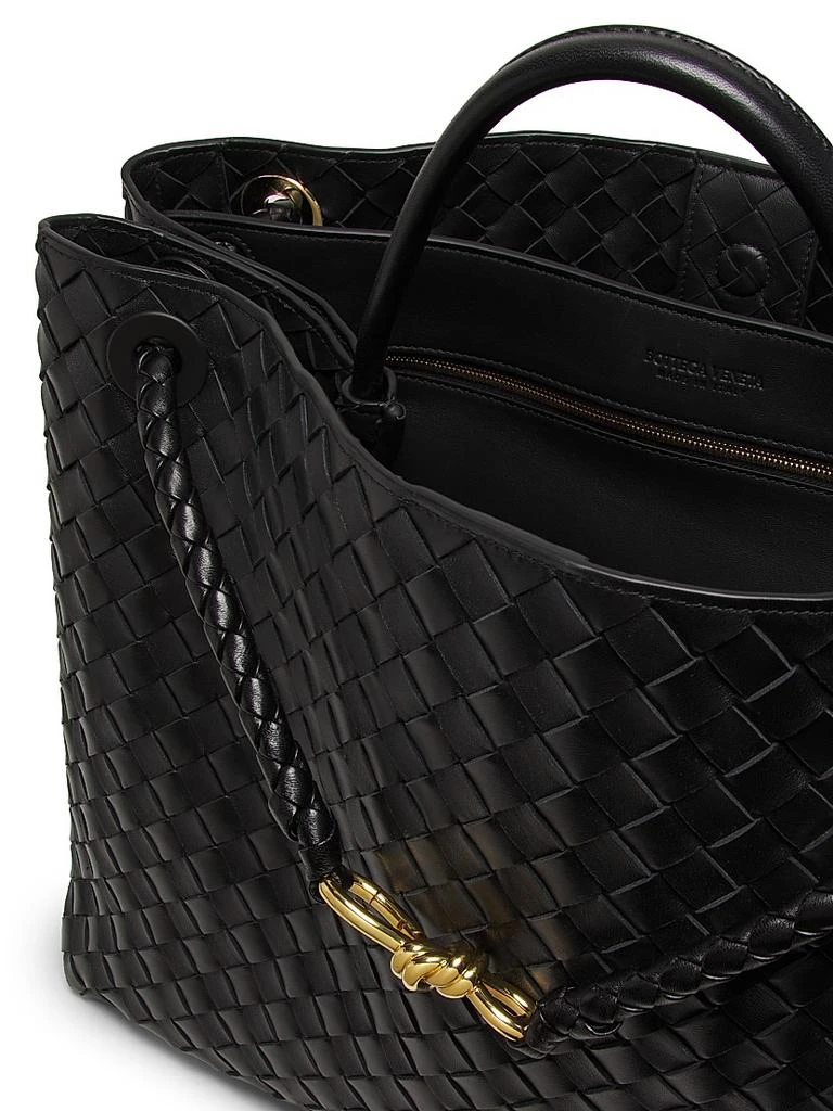 Bottega Veneta Large Andiamo Intrecciato Leather Top-Handle Bag 4