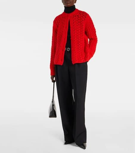 Jil Sander Wool wide-leg pants 2