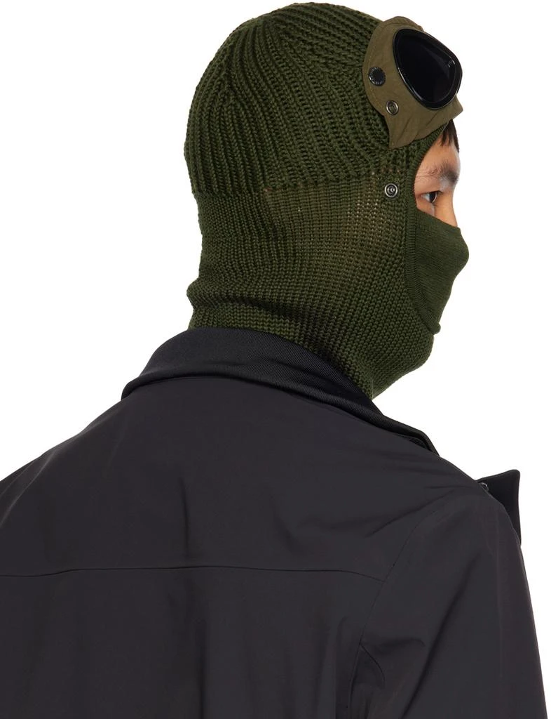 C.P. Company Green Goggle Balaclava 3