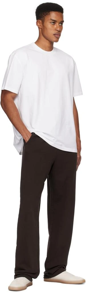 SKIMS White Heavyweight Cotton Relaxed T-shirt 4
