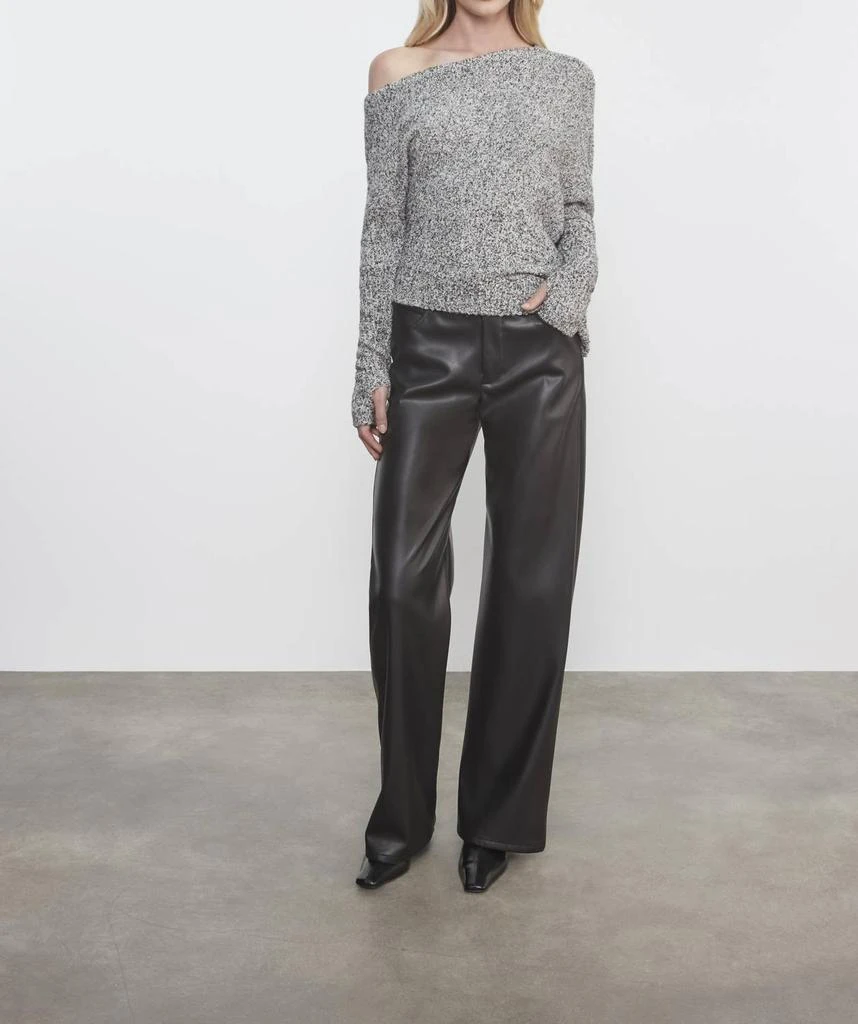Enza Costa Enza Costa - LEATHER STRAIGHT LEG PANT