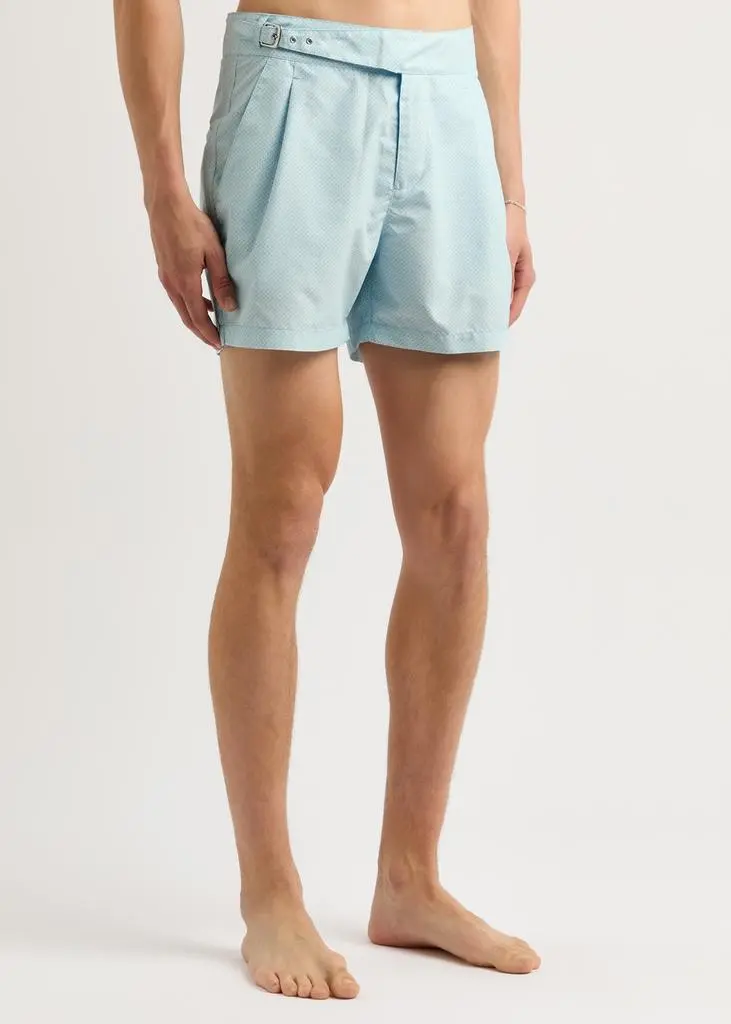 GUSARI The London printed shell swim shorts 2