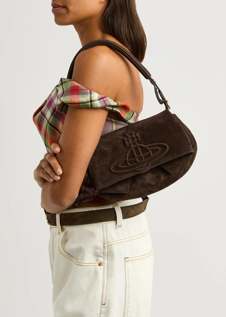 Vivienne Westwood Sadie suede shoulder bag 4