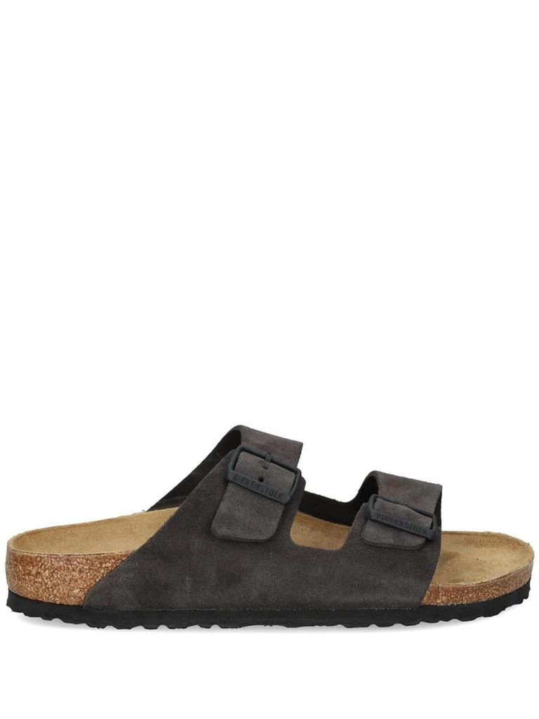 Birkenstock Birkenstock Arizona Velvet Grey, Suede Leather Shoes 1