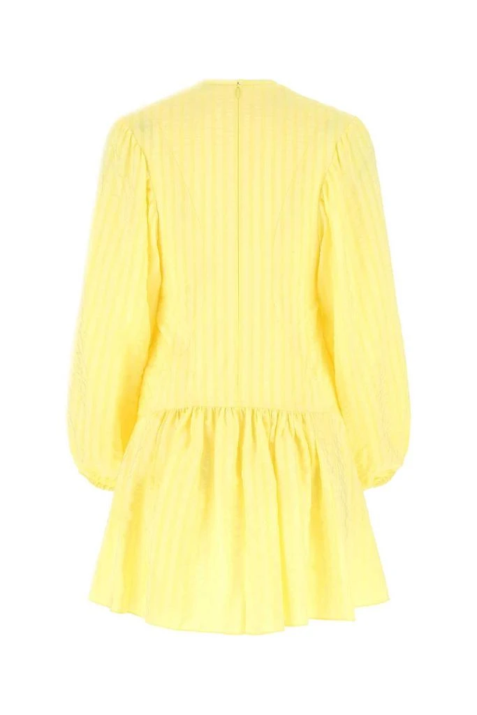 Stella McCartney Stella McCartney Mesh-Panelled Balloon Sleeved Mini Dress 2