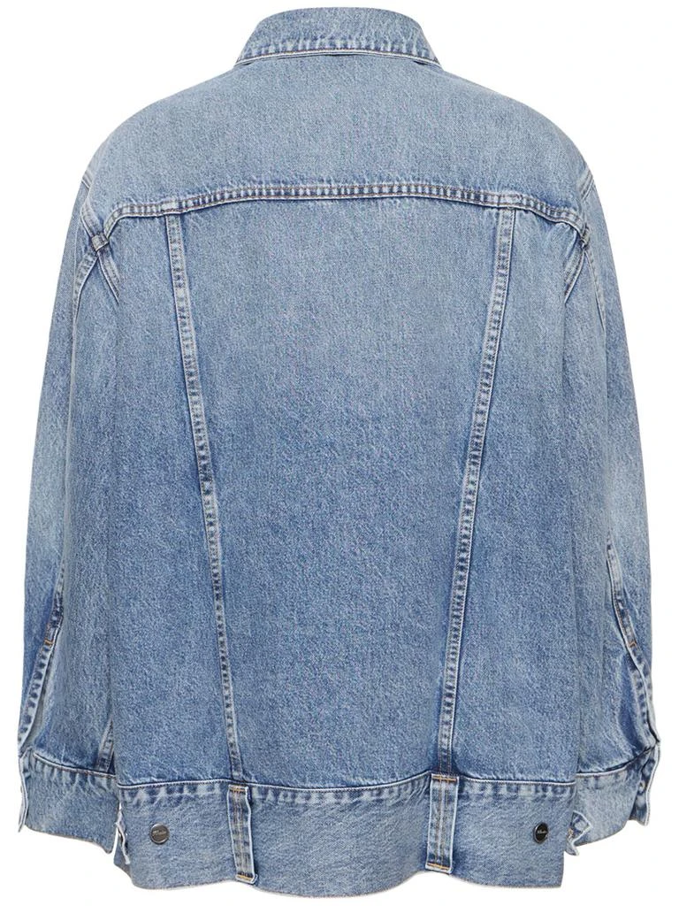 Khaite Grizzo Cotton Denim Jacket 4