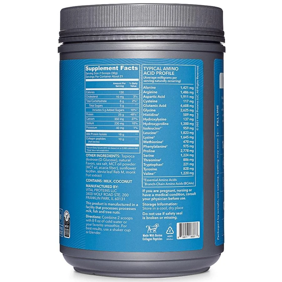 Vital Proteins Powder Vanilla 3