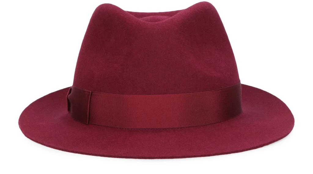 BORSALINO Fedora brushed felt small brim 3