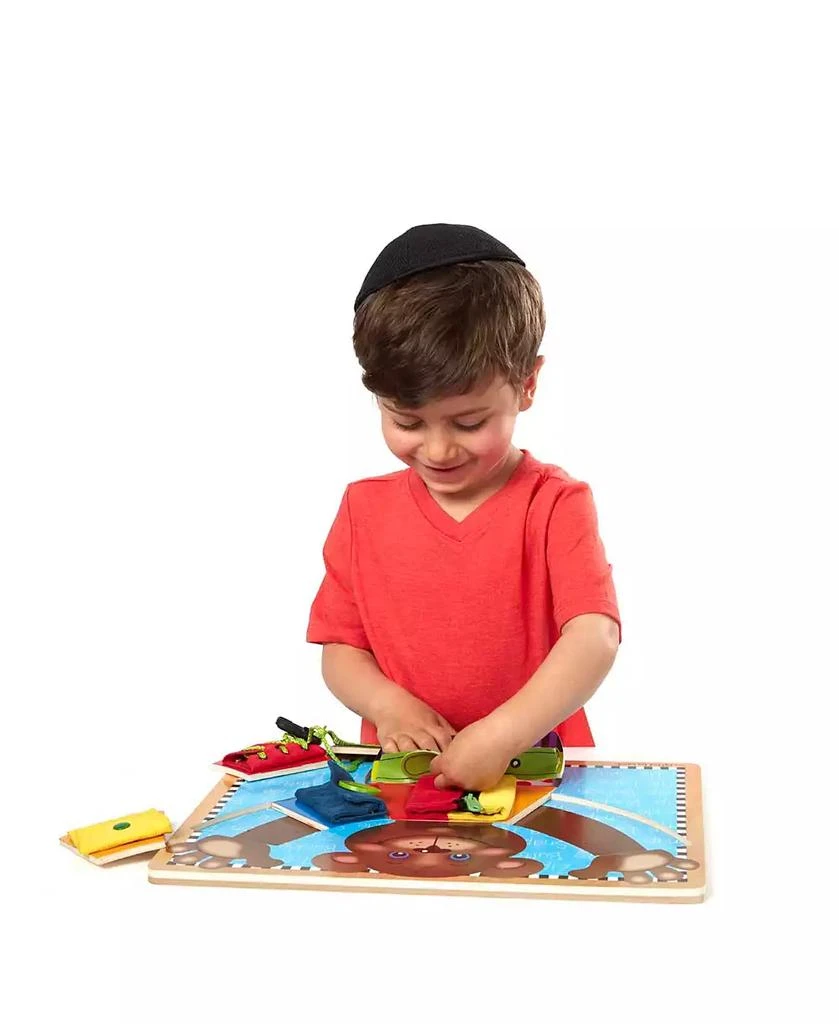 Melissa & Doug Melissa & Doug Basic Skills Puzzle Board - Wooden Educational Toy 6