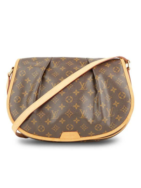 Louis Vuitton Monogram Coated Canvas Crossbody Bag 1
