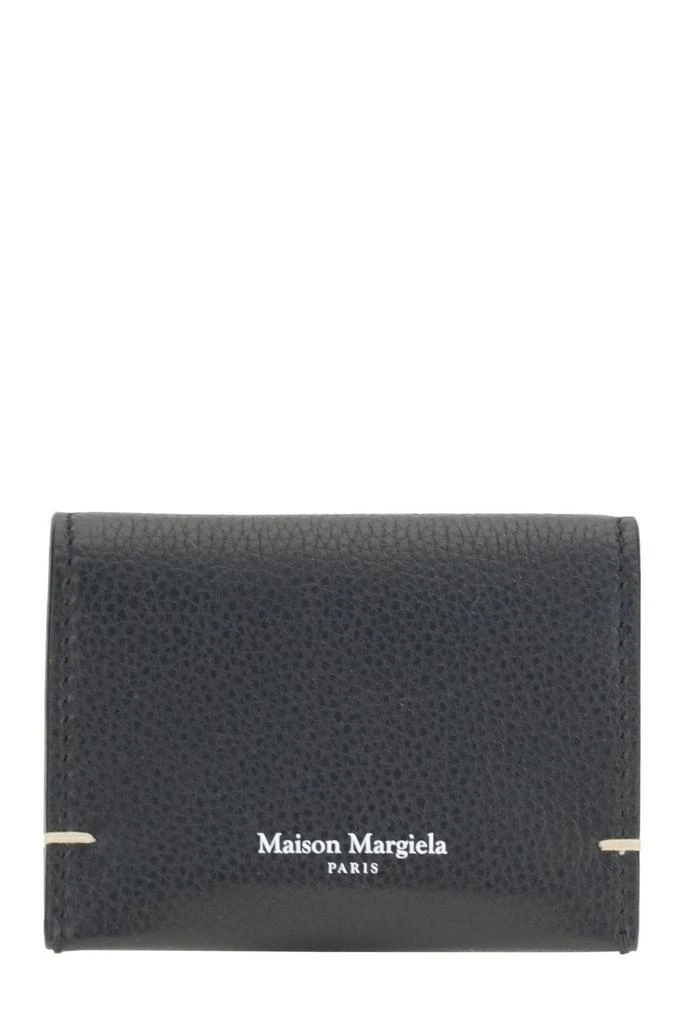 MAISON MARGIELA Maison Margiela Logo Printed Bi-Fold Wallet 1