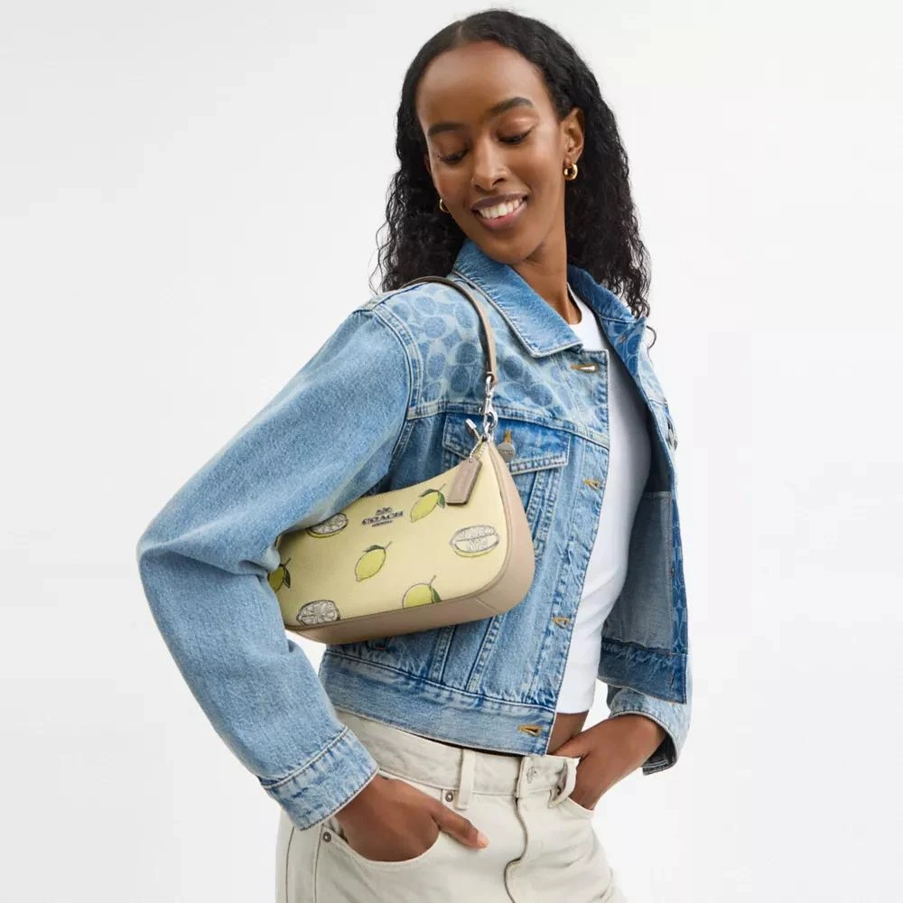 Coach Teri Shoulder Bag With Lemon Print 2