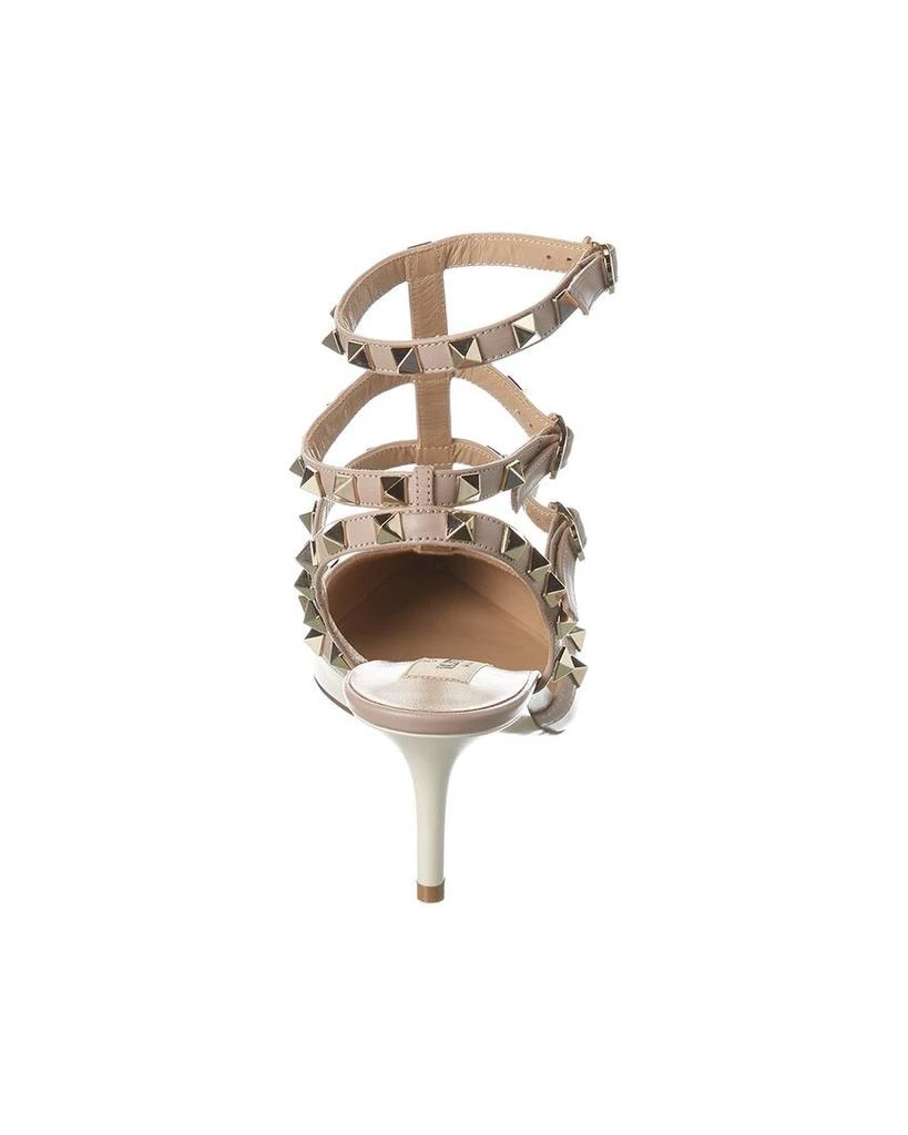 Valentino Valentino Rockstud Caged 65 Leather Ankle Strap Pump 3