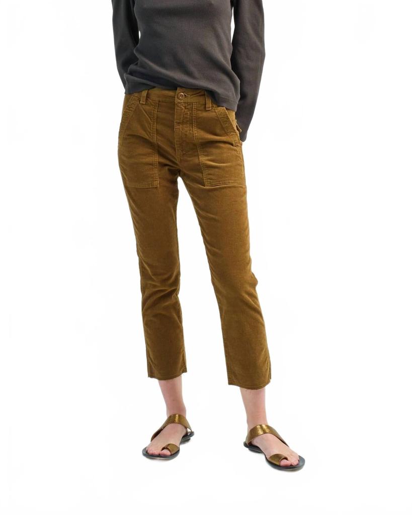 AMO Easy Army Trouser In Walnut