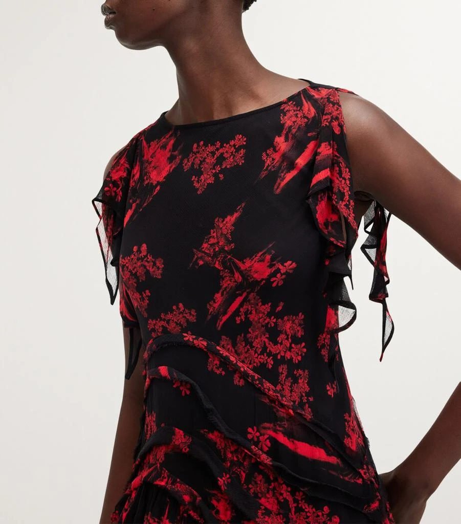 ALL SAINTS Floral Callie Mini Dress 7