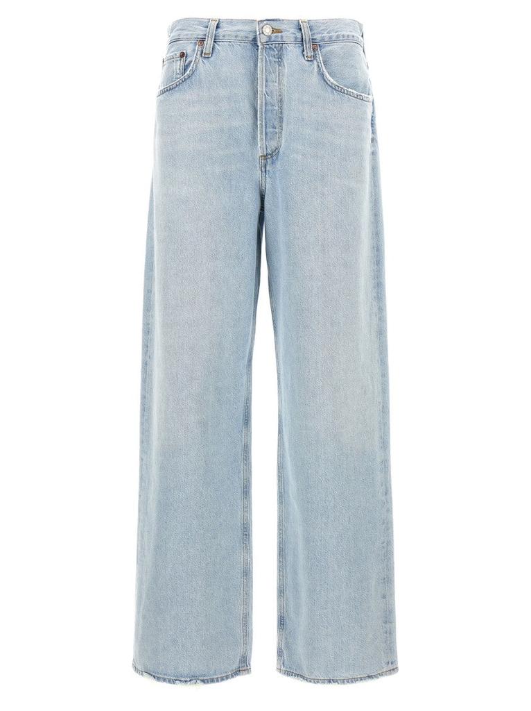 AGOLDE Blue Tanis Utility Jeans - Pants - BeyondStyle