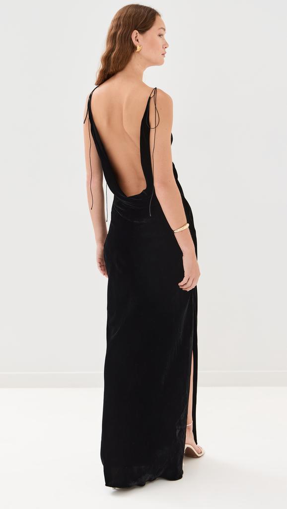 Anna October Jules Velvet Maxi Dress