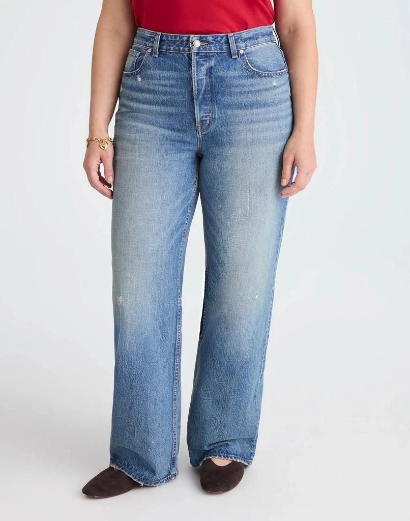 Madewell Plus Curvy Low-Slung Baggy Jeans in Robertson Wash 2