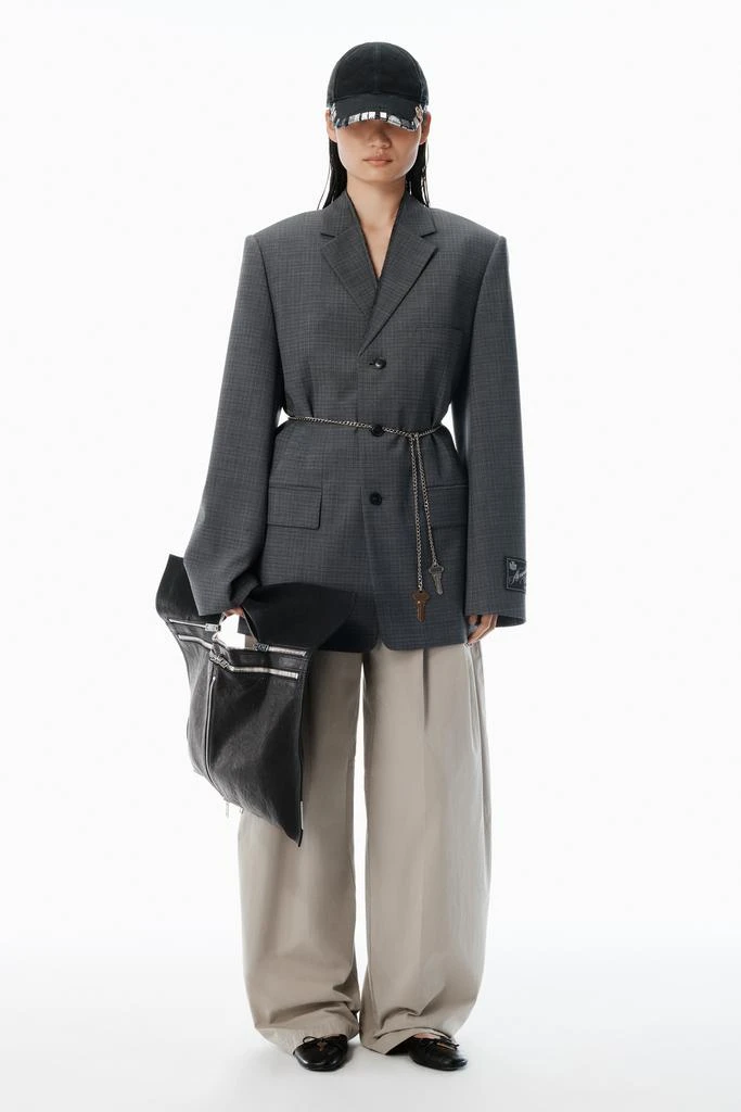 Alexander Wang Black Large Calfskin Geo Bag 3
