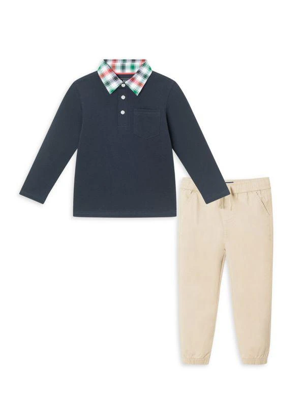 Andy & Evan Little Boy's & Boy's 2-Piece Polo & Pants Set 1