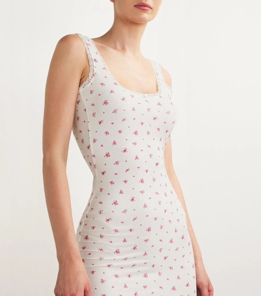 SKIMS Floral Soft Lounge Maxi Dress 6