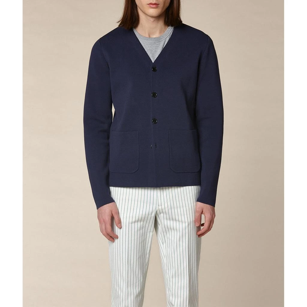 Fursac Fursac - Cardigan - Bleu Indigo 2