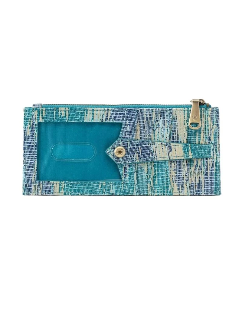 Hobo Linn Credit Card Wallet In Cracked Glass 2