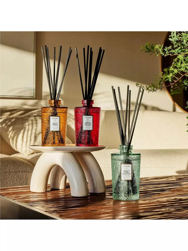 Voluspa Japonica Baltic Amber Diffuser Set 3