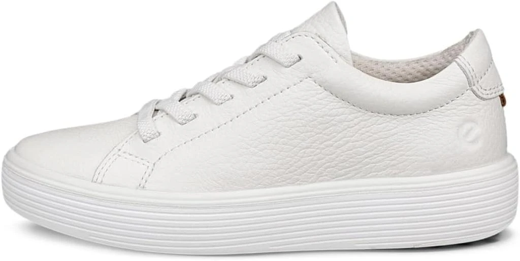 ECCO ECCO Kid's Soft 60 Sneaker, White, 12.5-12.5 4