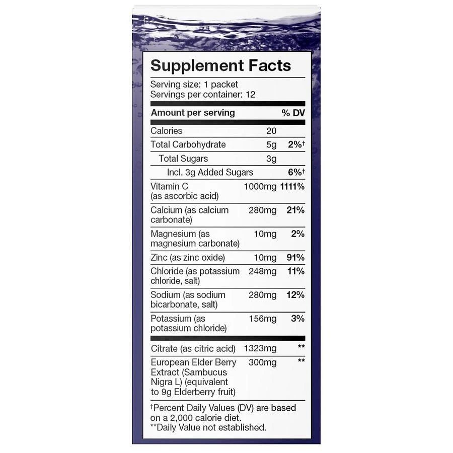Hydralyte Electrolyte Hydration Elderberry Powder Sticks 4
