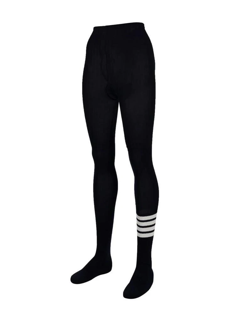 Thom Browne 4-bar Striped Ribbed Tights 3
