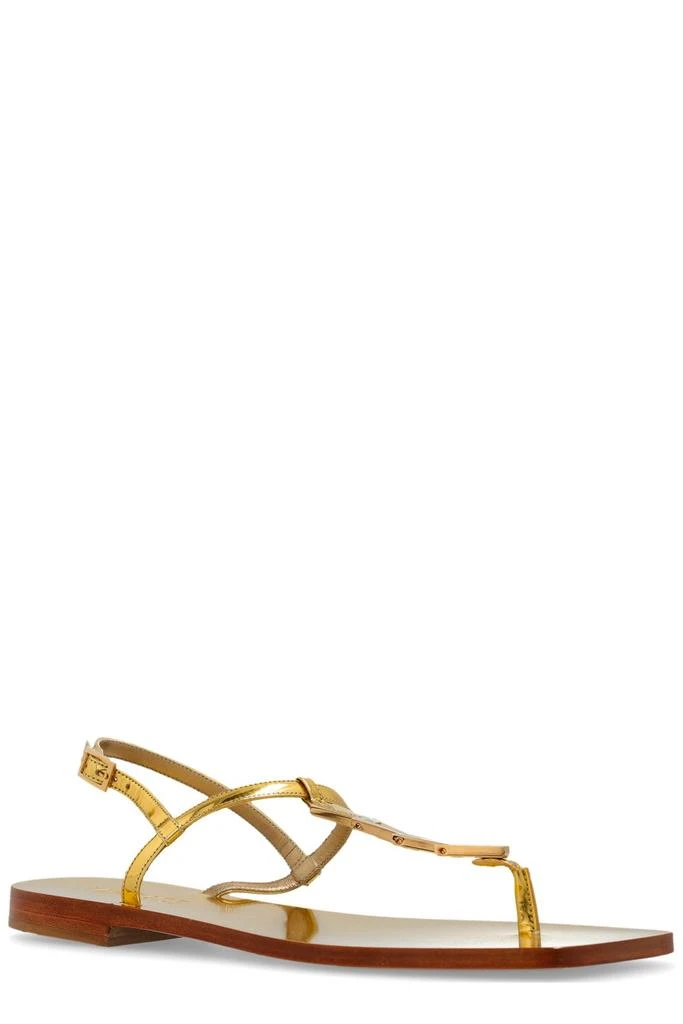 Versace Versace Logo Applique T-Strap Sandals 2