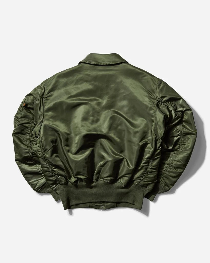Alpha Industries Men's CWU 45 Jacket Sage Green 2