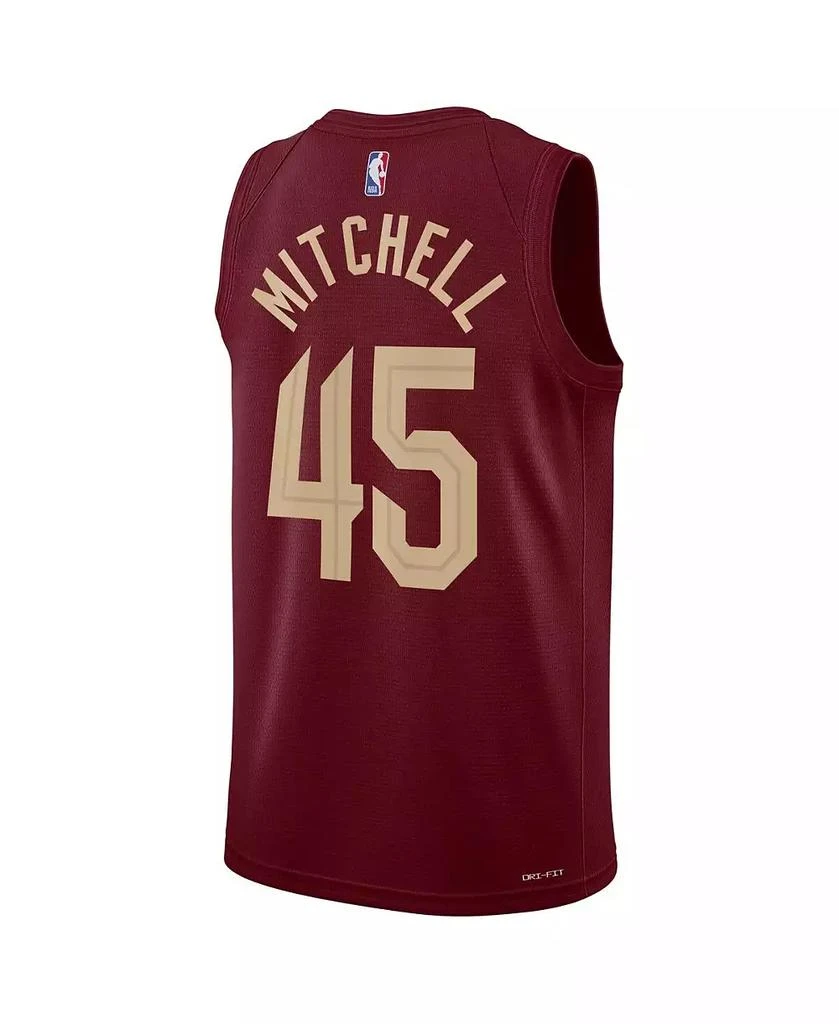 NIKE Men's and Women's Donovan Mitchell Cleveland Cavaliers Swingman Jersey 2