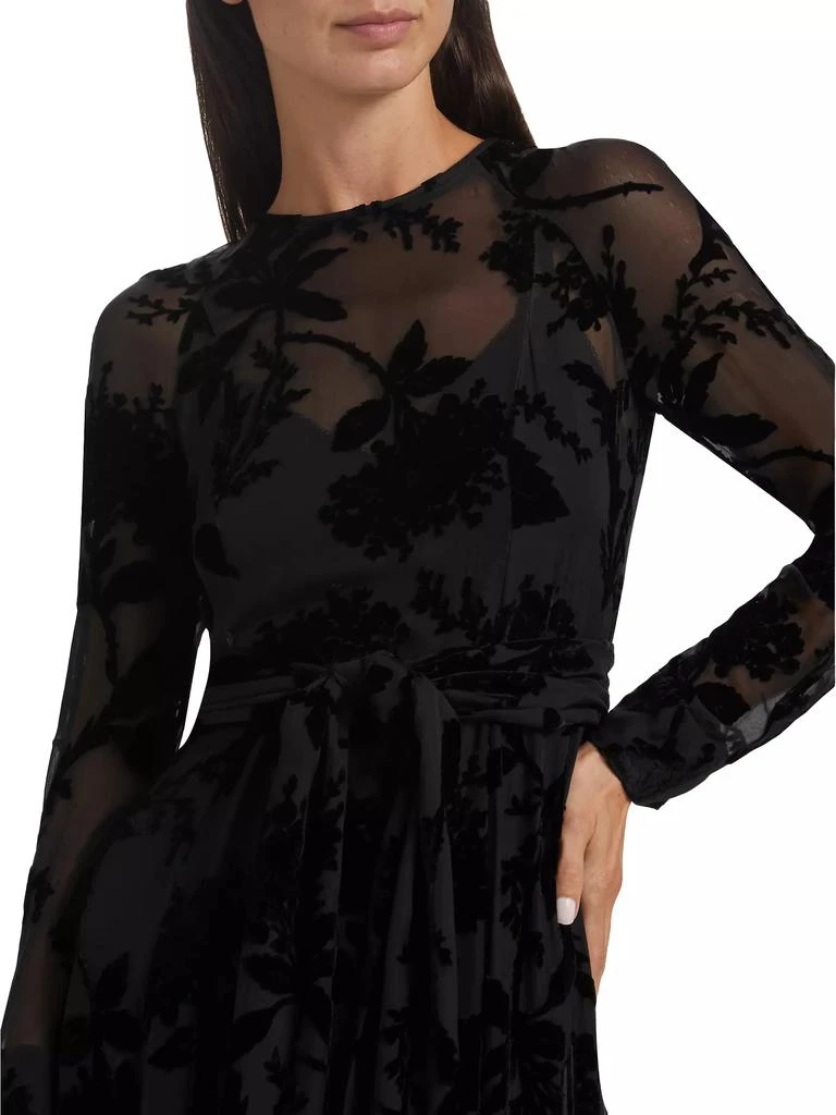 Zimmermann Burnout Floral Maxi Dress 6