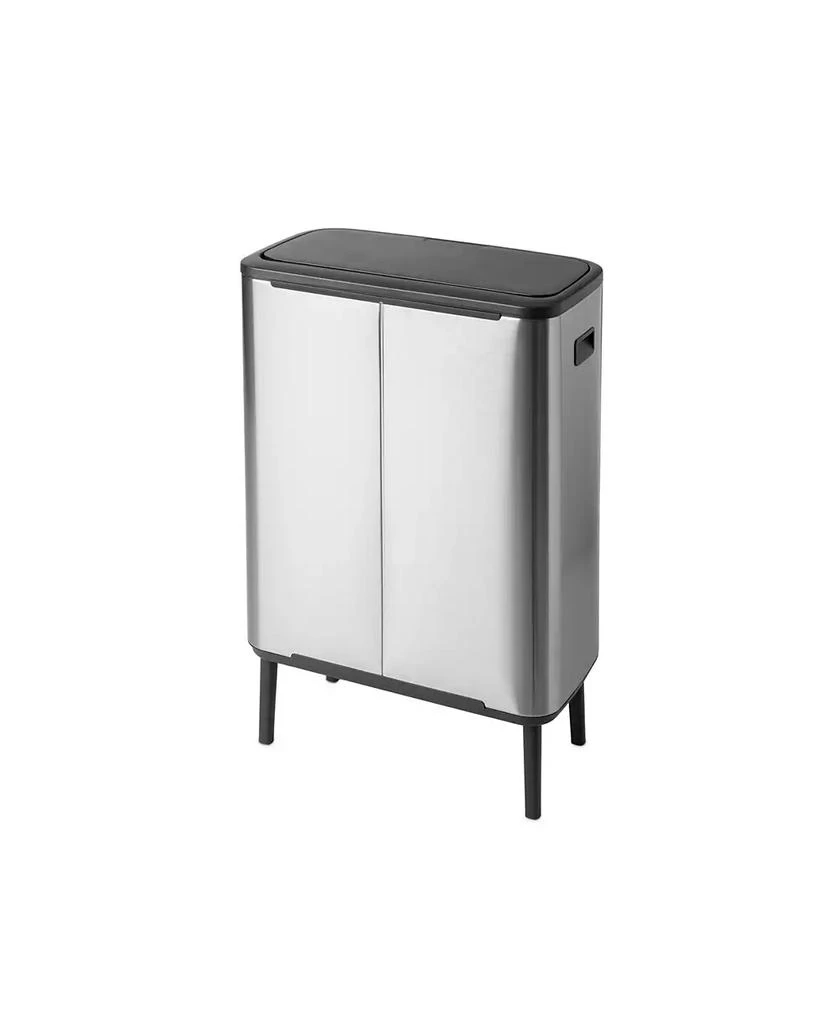 Brabantia Bo Touch Top Hi Dual Compartment Trash Can, 2 x 8 Gallon, 2 x 30 Liter 4