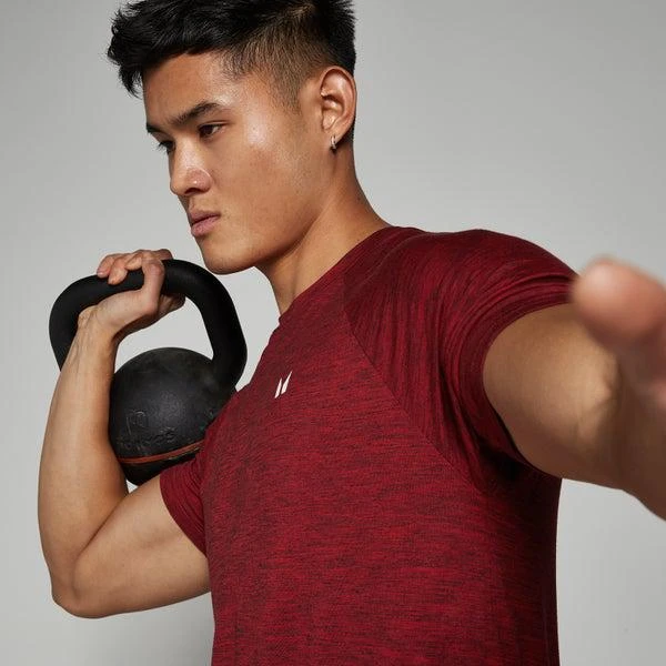 Myprotein MP Men's Performance Short Sleeve T-Shirt - Danger Marl 4