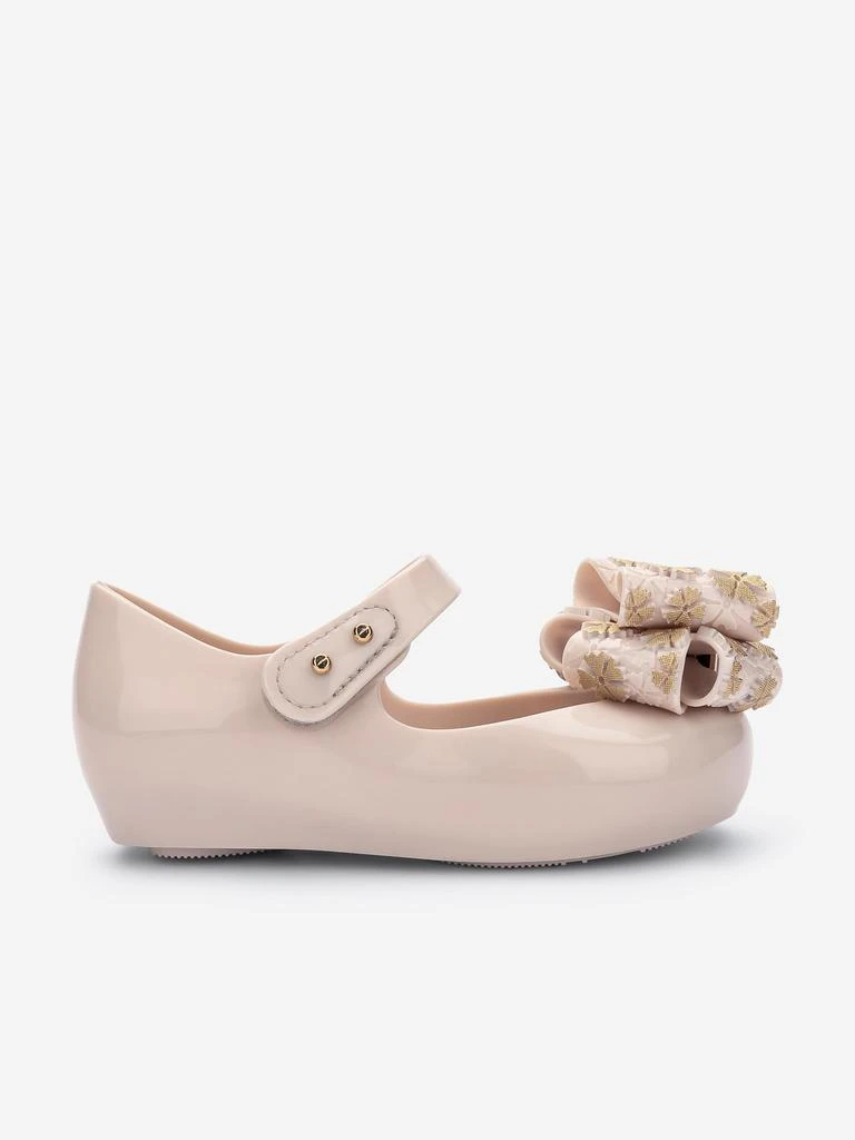 Mini Melissa Mini Melissa Girls Ultragirl Sweet Shoes in Beige 1