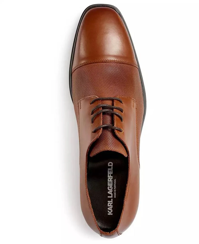 KARL LAGERFELD Men\'s Leather Derby Dress Shoes KARL LAGERFELD PARIS Men main image 4
