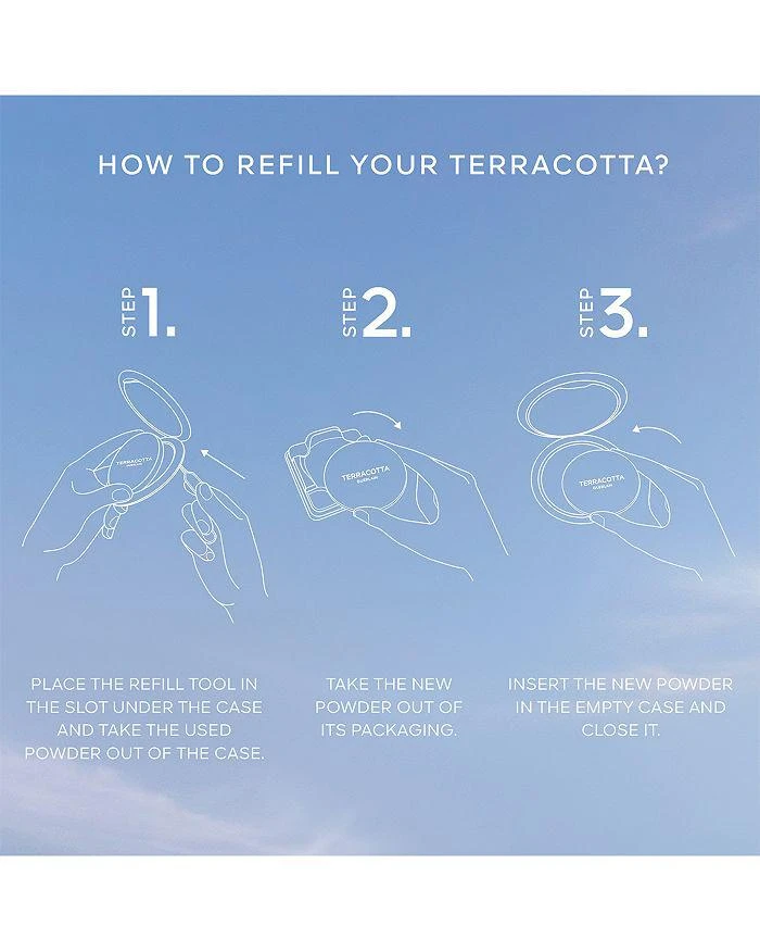 Guerlain Terracotta Light Healthy Glow Bronzer Refill 6