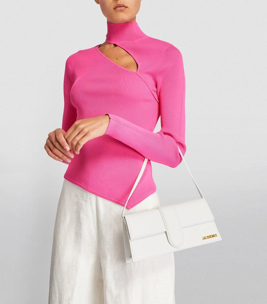Jacquemus Leather Le Bambino Long Shoulder Bag 2