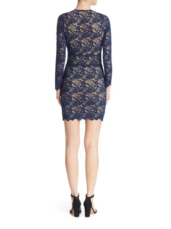 Nightcap Debut Lace Mini Dress