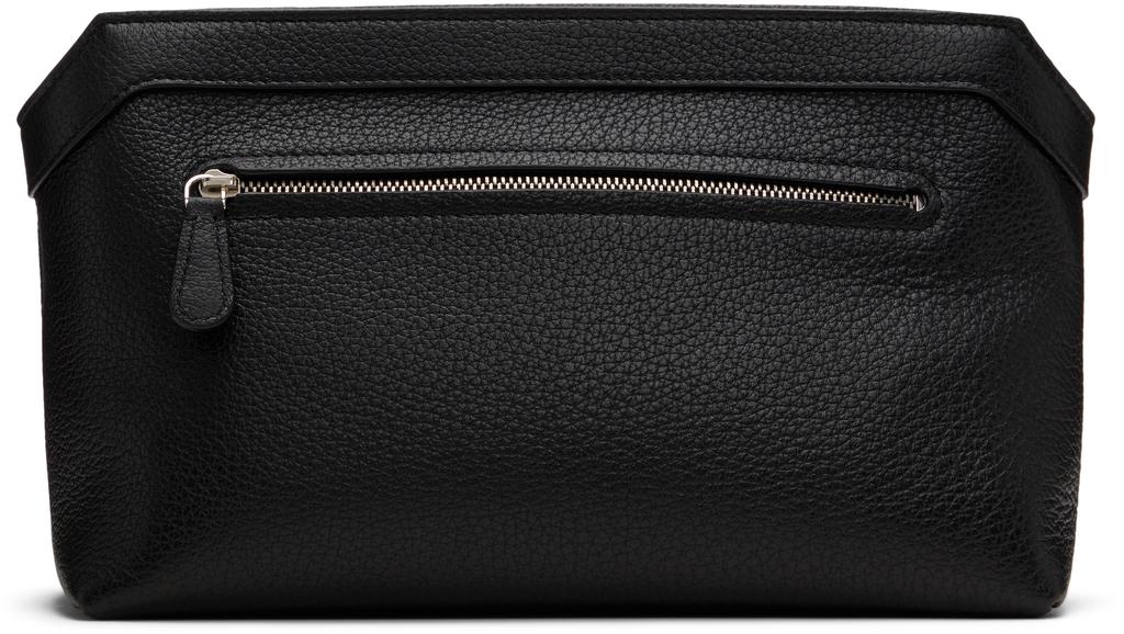 THE ROW EW CIRCLE POUCH （ダークブラウン） The Row Circle Pouch 2 in Dark Brown ANS | FWRD