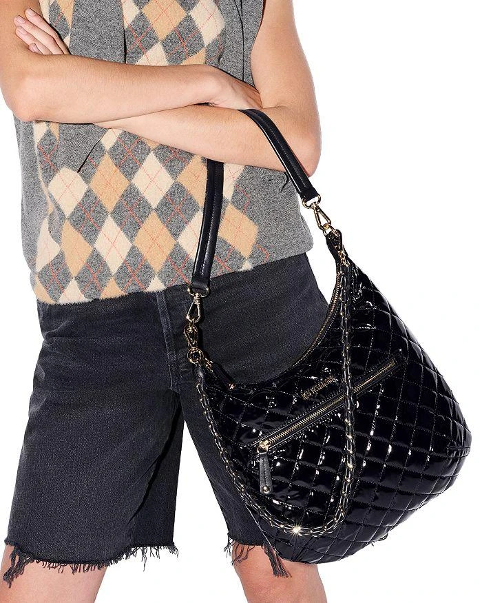 MZ Wallace Crosby Sienna Hobo Bag 2